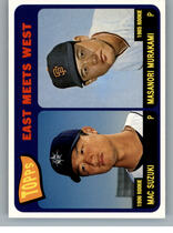 2002 Topps East Meets West #EW-MS Masanori Murakami|Makato Suzuki