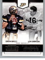 2016 Panini Contenders Draft Picks Collegiate Connections #17 Drew Brees|Len Dawson