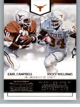 2016 Panini Contenders Draft Picks Collegiate Connections #22 Earl Campbell|Ricky Williams