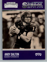2016 Panini Contenders Draft Picks Old School Colors #6 Andy Dalton