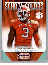 2015 Panini Contenders Draft Picks School Colors #48 Vic Beasley