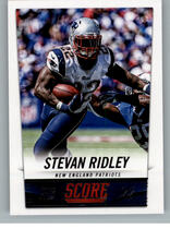 2014 Score Base Set #132 Stevan Ridley