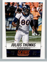 2014 Score Base Set #275 Julius Thomas