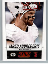 2014 Score Base Set #379 Jared Abbrederis