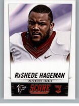 2014 Score Base Set #414 Rashede Hageman