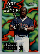 1998 Fleer Sports Illustrated #152 Michael Coleman