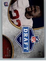 2011 Topps Rising Rookies NFL Draft #DR-MI Mark Ingram