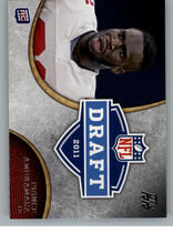 2011 Topps Rising Rookies NFL Draft #DRPA Prince Amukamara