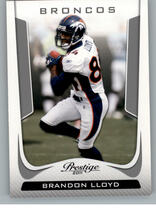 2011 Panini Prestige #58 Brandon Lloyd