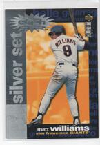 1995 Upper Deck Collectors Choice Crash the Game Silver Set Exchange #CR20 Matt Williams