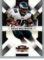 2009 Donruss Threads #74 Brian Westbrook
