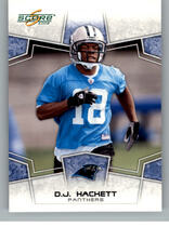 2008 Score Base Set #48 D.J. Hackett