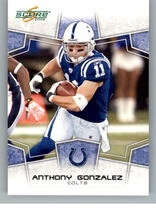 2008 Score Base Set #132 Anthony Gonzalez