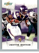 2008 Score Base Set #178 Visanthe Shiancoe