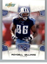 2008 Score Base Set #317 Roydell Williams