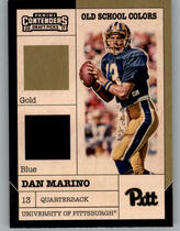 2017 Panini Contenders Draft Picks Old School Colors #17 Dan Marino