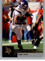 2009 Upper Deck Base Set #110 Visanthe Shiancoe