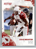 2010 Score Base Set #8 Steve Breaston