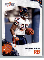 2010 Score Base Set #50 Garrett Wolfe