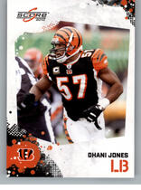 2010 Score Base Set #61 Dhani Jones