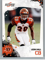 2010 Score Base Set #64 Leon Hall