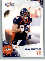 2010 Score Base Set #92 Tony Scheffler