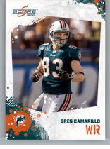 2010 Score Base Set #153 Greg Camarillo