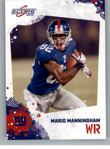 2010 Score Base Set #195 Mario Manningham