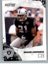 2010 Score Base Set #214 Nnamdi Asomugha