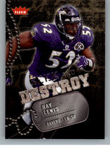 2006 Fleer Seek and Destroy #SDRL Ray Lewis