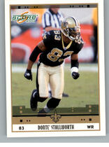 2005 Score Glossy #179 Donte Stallworth