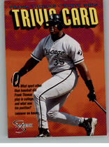 1998 SkyBox Dugout Axcess #149 Frank Thomas