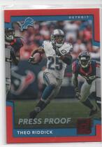 2017 Donruss Press Proof Red #41 Theo Riddick