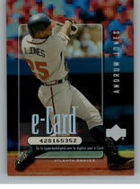 2001 Upper Deck e-Card #E1 Andruw Jones