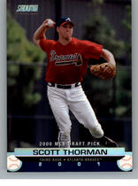 2001 Stadium Club Base Set #159 Scott Thorman