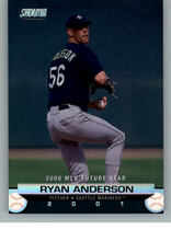 2001 Stadium Club Base Set #179 Ryan Anderson