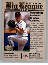2001 Upper Deck Big League Beat #BB19 Greg Maddux