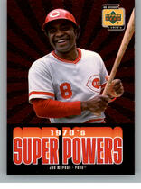 2001 Upper Deck Decade 1970s Super Powers #SP2 Joe Morgan