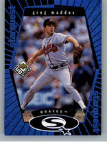 1999 Upper Deck Choice Starquest Blue 1 Star #SQ11 Greg Maddux