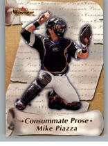 2000 Fleer Showcase Consummate Prose #CP14 Mike Piazza