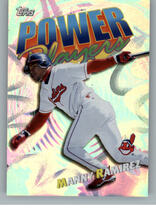 2000 Topps Power Players #P11 Manny Ramirez