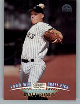 1999 Stadium Club Base Set #343 Matt Roney