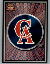 1996 Pacific Prisms Team Logo #PB-2 California Angels