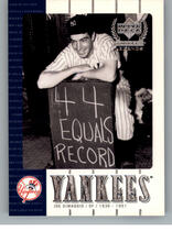 2000 Upper Deck Yankees Legends #4 Joe DiMaggio