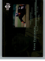 2000 Upper Deck Prime Performers #PP10 Alex Rodriguez
