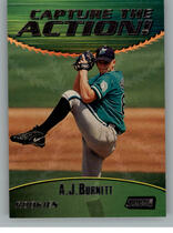 2000 Stadium Club Capture the Action #CA5 A.J. Burnett