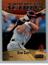 2000 Stadium Club Capture the Action #CA7 Sean Casey