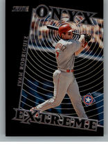 2000 Stadium Club Onyx Extreme #OE8 Ivan Rodriguez