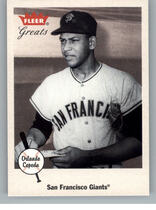 2002 Fleer Greats of the Game #11 Orlando Cepeda