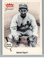 2002 Fleer Greats of the Game #47 Mickey Cochrane